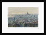 Panorama of London from the top of the Monument, looking west, 1848 by Carl Haag