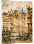 View of Gracechurch Street, 1882 by Thomas Colman Dibdin