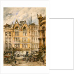 View of Gracechurch Street, 1882 by Thomas Colman Dibdin