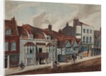 View of Newington Butts, Southwark showing the George Tavern and shop fronts, c.1825 by English School