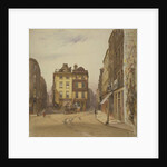 View of Wych Street and Holywell Street, Westminster showing the Rising Sun Tavern, 1881 by John Crowther