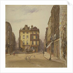 View of Wych Street and Holywell Street, Westminster showing the Rising Sun Tavern, 1881 by John Crowther