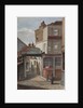 View of Bell Tavern, Addle Hill, showing sign for Reid and Company's celebrated stout, and a kerb post, 1868 by Joseph Thomas Wilson