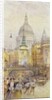 View of Fleet Street, c.1920 by Henry Edward Tidmarsh