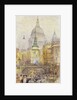 View of Fleet Street, c.1920 by Henry Edward Tidmarsh