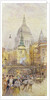 View of Fleet Street, c.1920 by Henry Edward Tidmarsh