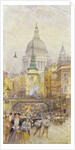 View of Fleet Street, c.1920 by Henry Edward Tidmarsh