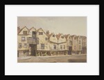 View of shops and houses, Bermondsey Street, Bermondsey, 1886 by John Crowther