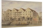 View of Chamberlain's Wharf, Tooley Street, 1846 by English School