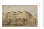 View of Chamberlain's Wharf, Tooley Street, 1846 by English School