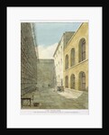 The Press Yard, Newgate Prison by Frederick Nash