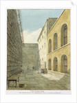 The Press Yard, Newgate Prison by Frederick Nash