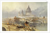 St. Paul's Cathedral from Blackfriars Bridge by David Roberts