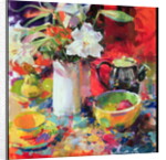 Lilies in Summer, 2000 by Peter Graham