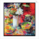 Lilies in Summer, 2000 by Peter Graham