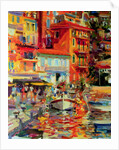 Reflections, Villefranche, 2002 by Peter Graham