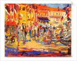 St. Tropez Promenade by Peter Graham