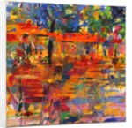 Falling Leaves, Paris by Peter Graham