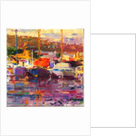 Blue Boat, St Tropez by Peter Graham