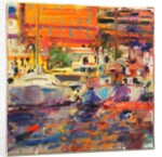 The Riviera at Menton by Peter Graham