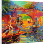 Punts, Clare Bridge by Peter Graham