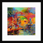 Punts, Clare Bridge by Peter Graham