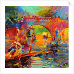 Punts, Clare Bridge by Peter Graham