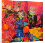 Blue and Rose by Peter Graham