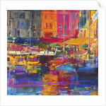 Honfleur Harbour, 2011 by Peter Graham