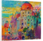 Promenade des Anglais, Sunset, 2023 by Peter Graham