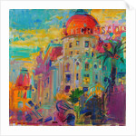 Promenade des Anglais, Sunset, 2023 by Peter Graham