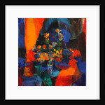 Roses on a Blue Ground by Peter Graham