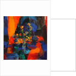 Roses on a Blue Ground by Peter Graham