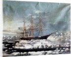 The Ship of the Finnish Explorer, Nils Adolf Erik, Baron Nordenskjold, c.1880 by Danish School