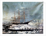 The Ship of the Finnish Explorer, Nils Adolf Erik, Baron Nordenskjold, c.1880 by Danish School