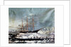 The Ship of the Finnish Explorer, Nils Adolf Erik, Baron Nordenskjold, c.1880 by Danish School