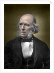 Portrait of Herbert Spencer by English School