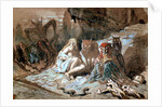 Witches and wolves by Alphonse Marie de Neuville