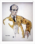 Arnold Schoenberg, 1917 by Egon Schiele