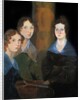 Portrait of the three Bronte sisters by Patrick Branwell Bronte