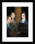 Portrait of the three Bronte sisters by Patrick Branwell Bronte
