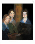Portrait of the three Bronte sisters by Patrick Branwell Bronte