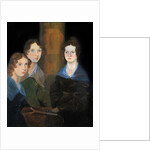 Portrait of the three Bronte sisters by Patrick Branwell Bronte