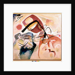 With the black bow by Wassily Kandinsky