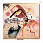 With the black bow by Wassily Kandinsky