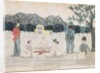 Sketch of Gurkha life at Dehra Dun, c.1821 by The Hon. Frederick Shore
