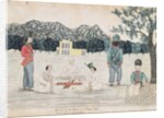 Sketch of Gurkha life at Dehra Dun, c.1821 by The Hon. Frederick Shore