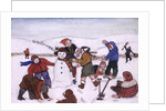 Playing in the Snow by Gillian Lawson