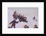 Tobogganing by Gillian Lawson