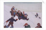 Tobogganing by Gillian Lawson